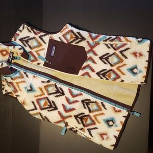 Patagonia Printed Fleece Vest (XS)